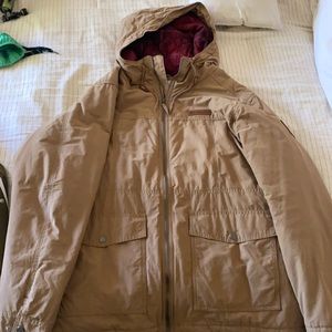 warm Columbia flannel jacket